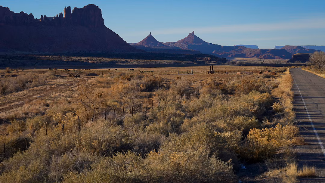 The Indian Creek area of Bears Ears National Monument near Monticello on Thursday, Dec. 19, 2024