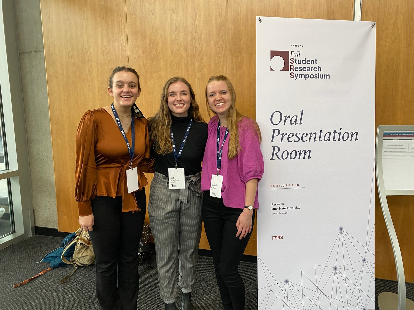 Students at Research Symposium