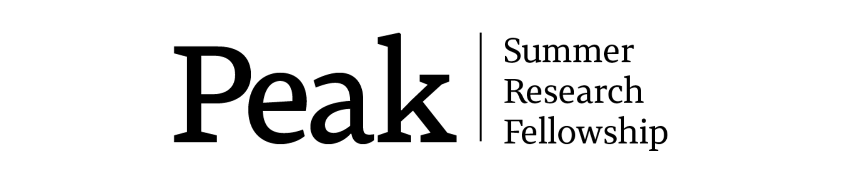 Peak Summer Research Fellowship