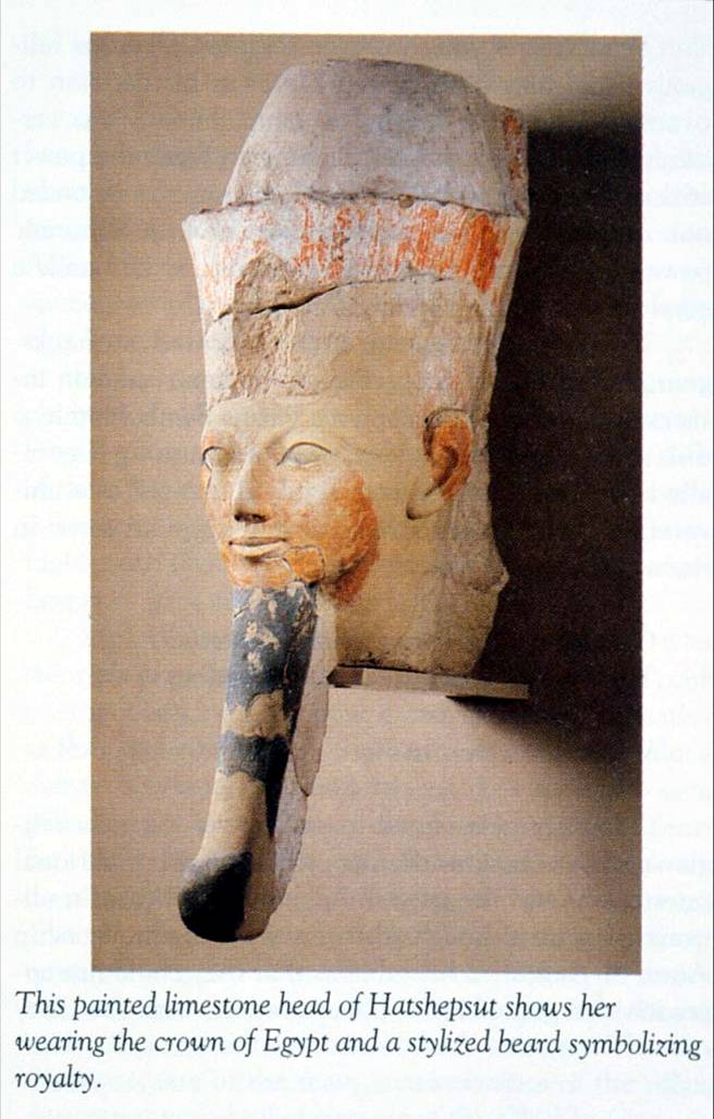 Hatshepsut with royal beard