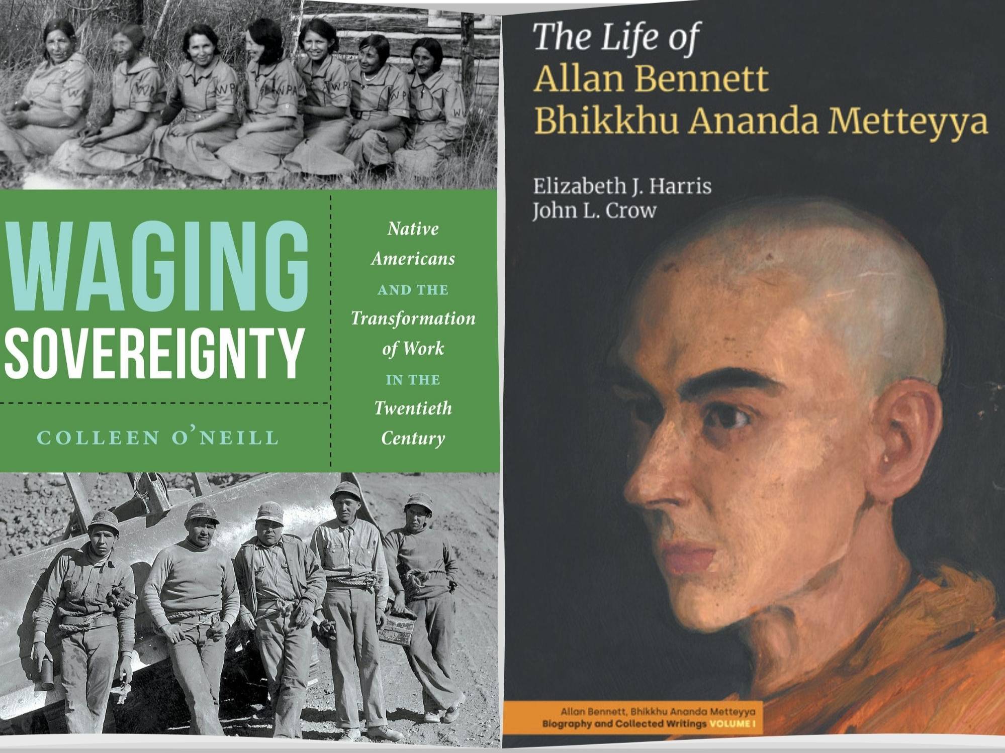 USU History Faculty Release New Works on Indigenous Labor and Buddhist Biography