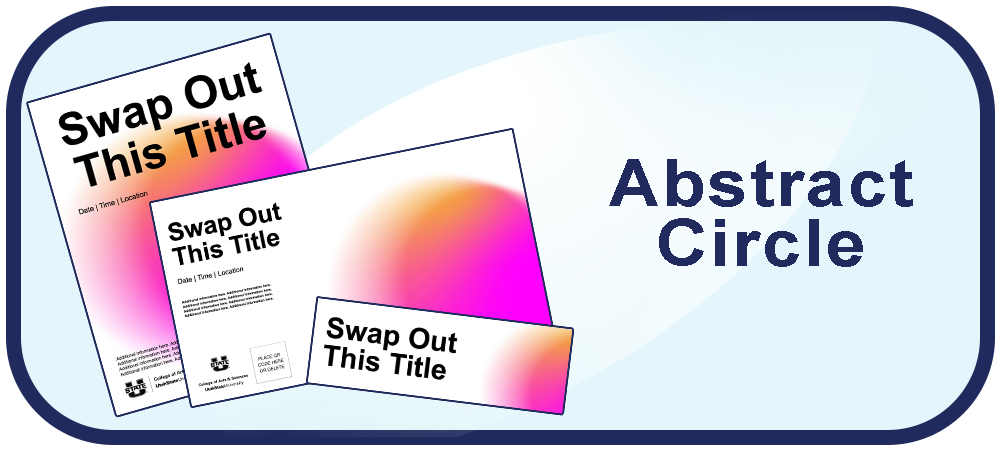 Abstract Circle Templates