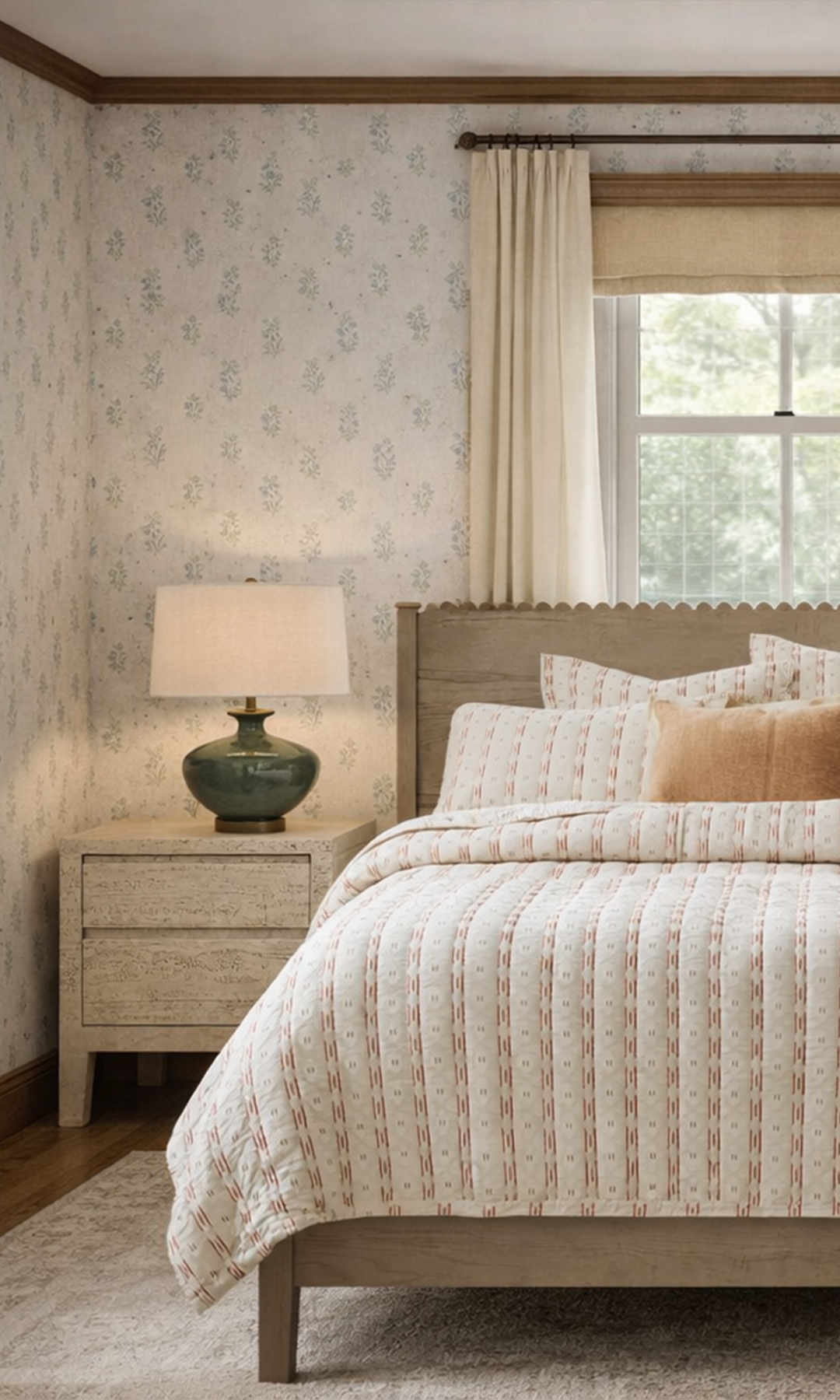 Interior vignette of a renovated pioneer-inspired residence