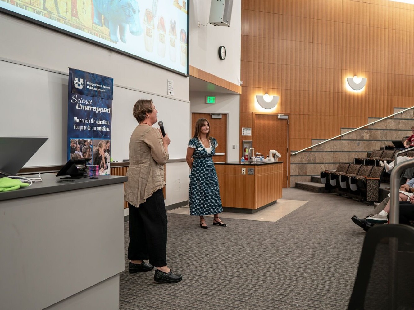USU's Science Unwrapped, 'Mummy Mystery' Lecture - Sascha Baldauf