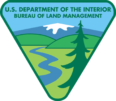 U.S. Department of the Interior: Bureau of Land Management logo