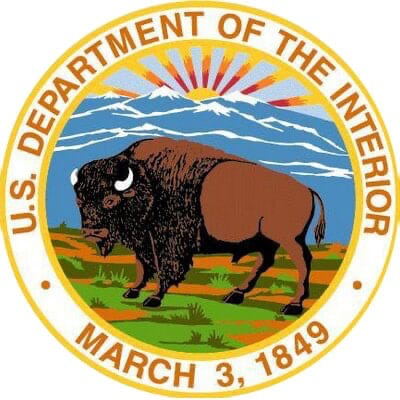 U.S. Department of the Interior logo (March 3, 1849)