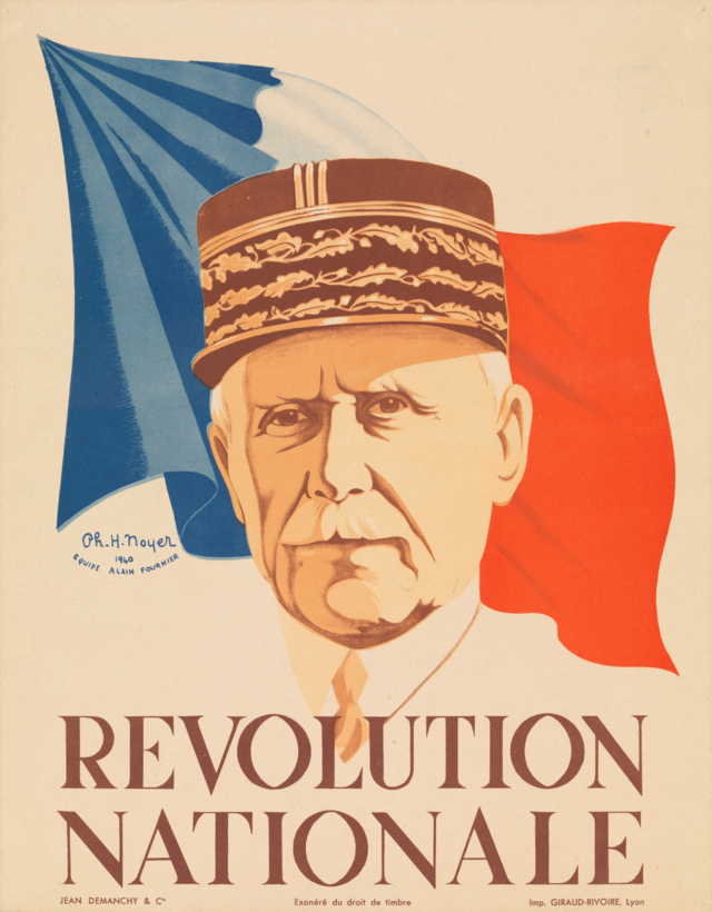 poster of phillipe pétain